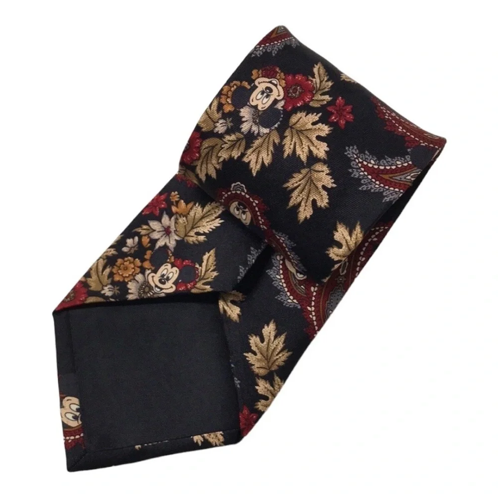 VINTAGE DISNEY MICKEY MOUSE 100% Silk Tie